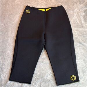 Zaggora Neoprene Hotpants Shorts Black Size Small